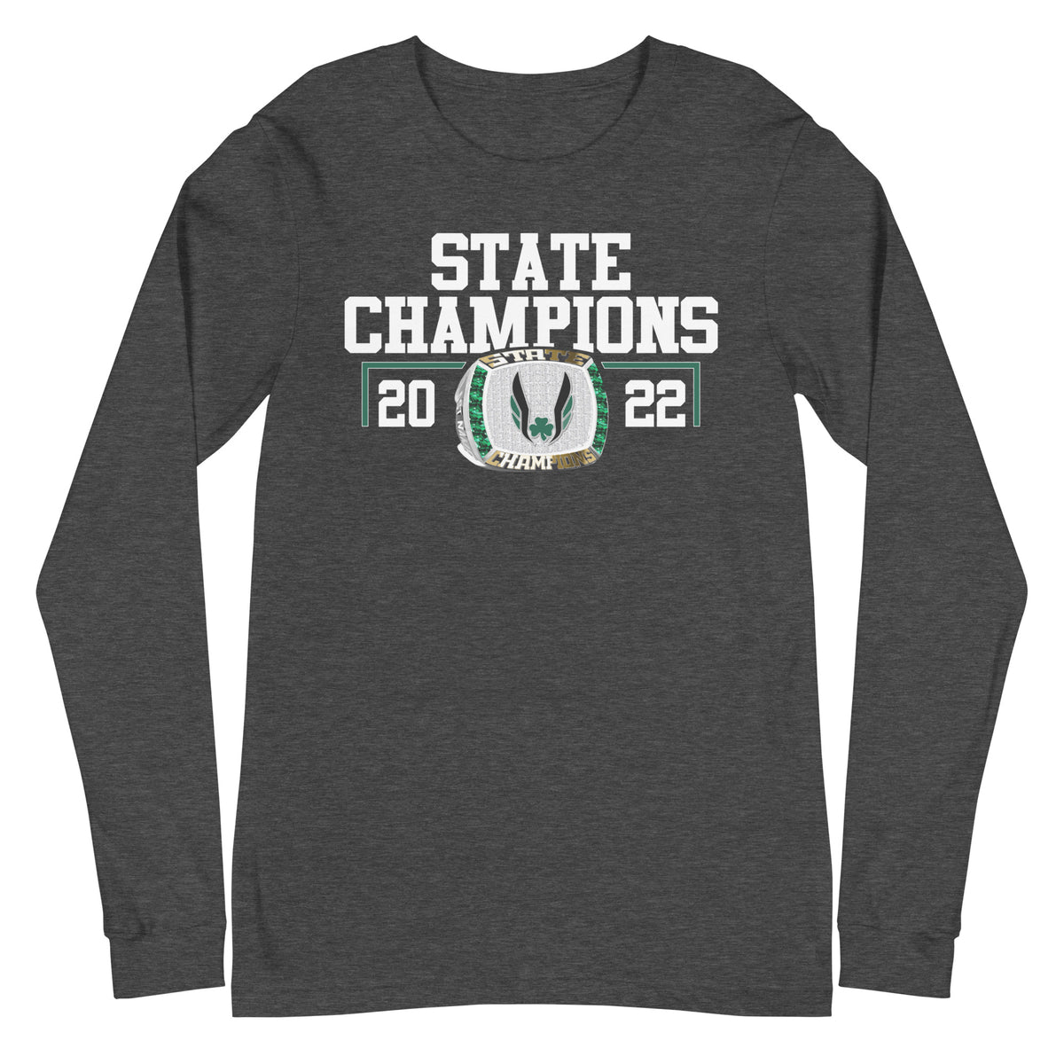 Berrien Springs High School 2022 State Championship Ring Unisex Long Sleeve Tee