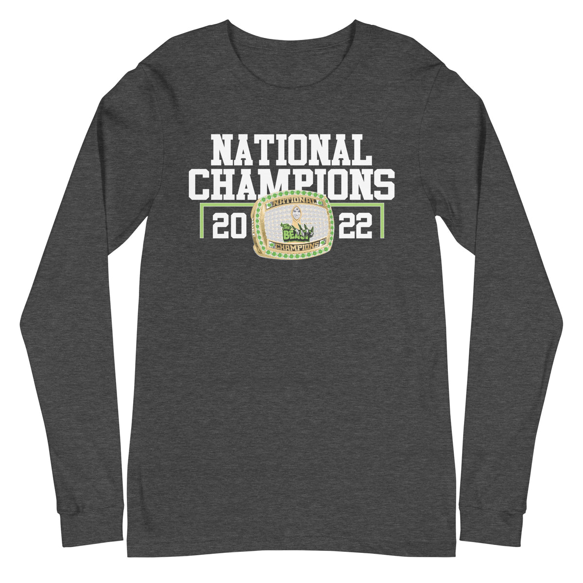 Virginia Beast 2022 National Championship Ring Unisex Long Sleeve Tee