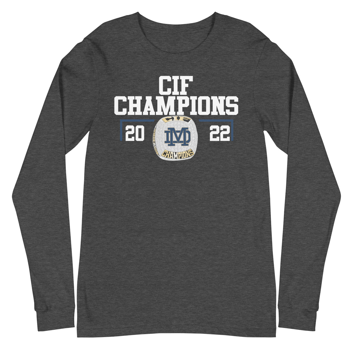 Mater Dei Catholic High School CIF Champions Unisex Long Sleeve Tee