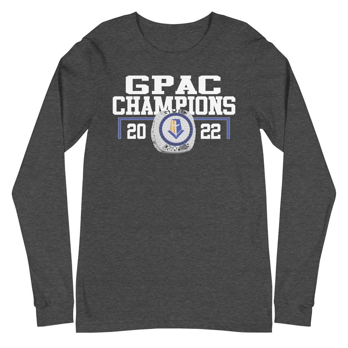 Mount Marty University GPAC Champions Unisex Long Sleeve Tee