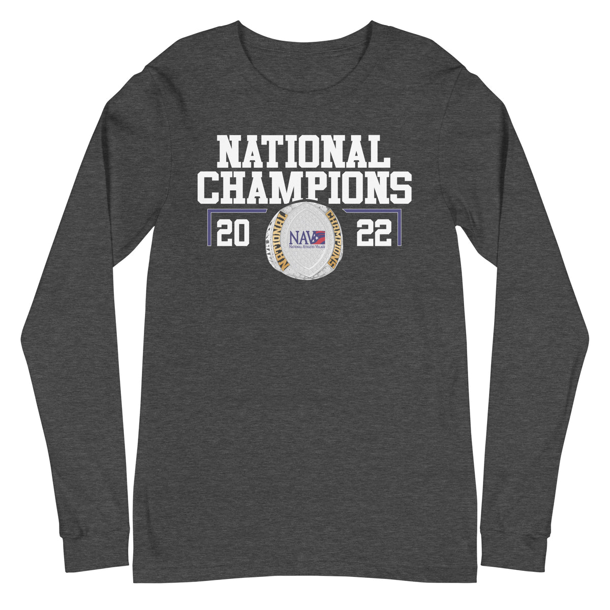 Nav 7’s Rugby National Champions Unisex Long Sleeve Tee