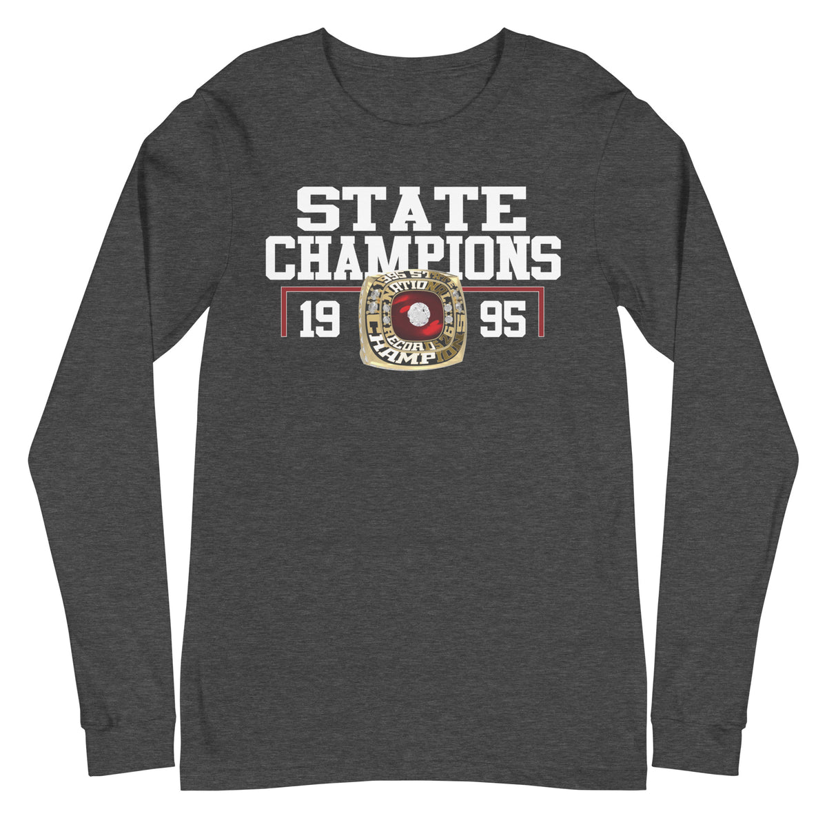 Perry High Schoo 1995 State Championship Ring Unisex Long Sleeve Tee