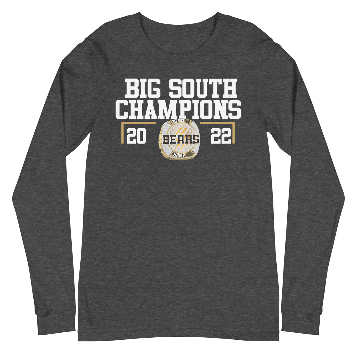 Mercer University Big South Champions Unisex Long Sleeve Tee