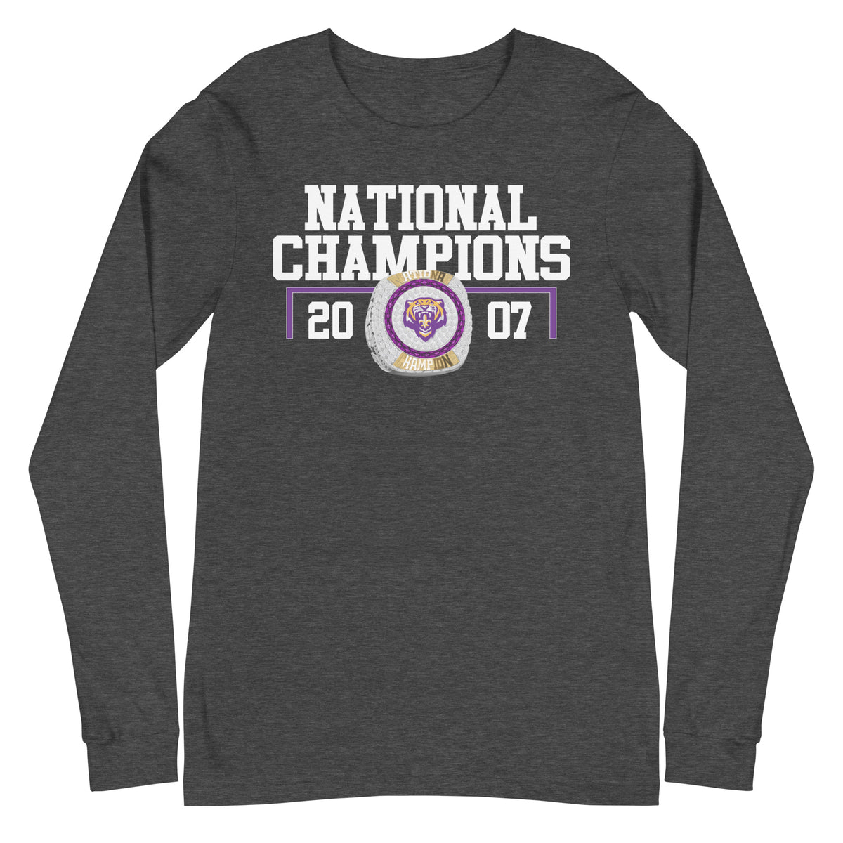 Louisiana State University National Champions Unisex Long Sleeve Tee