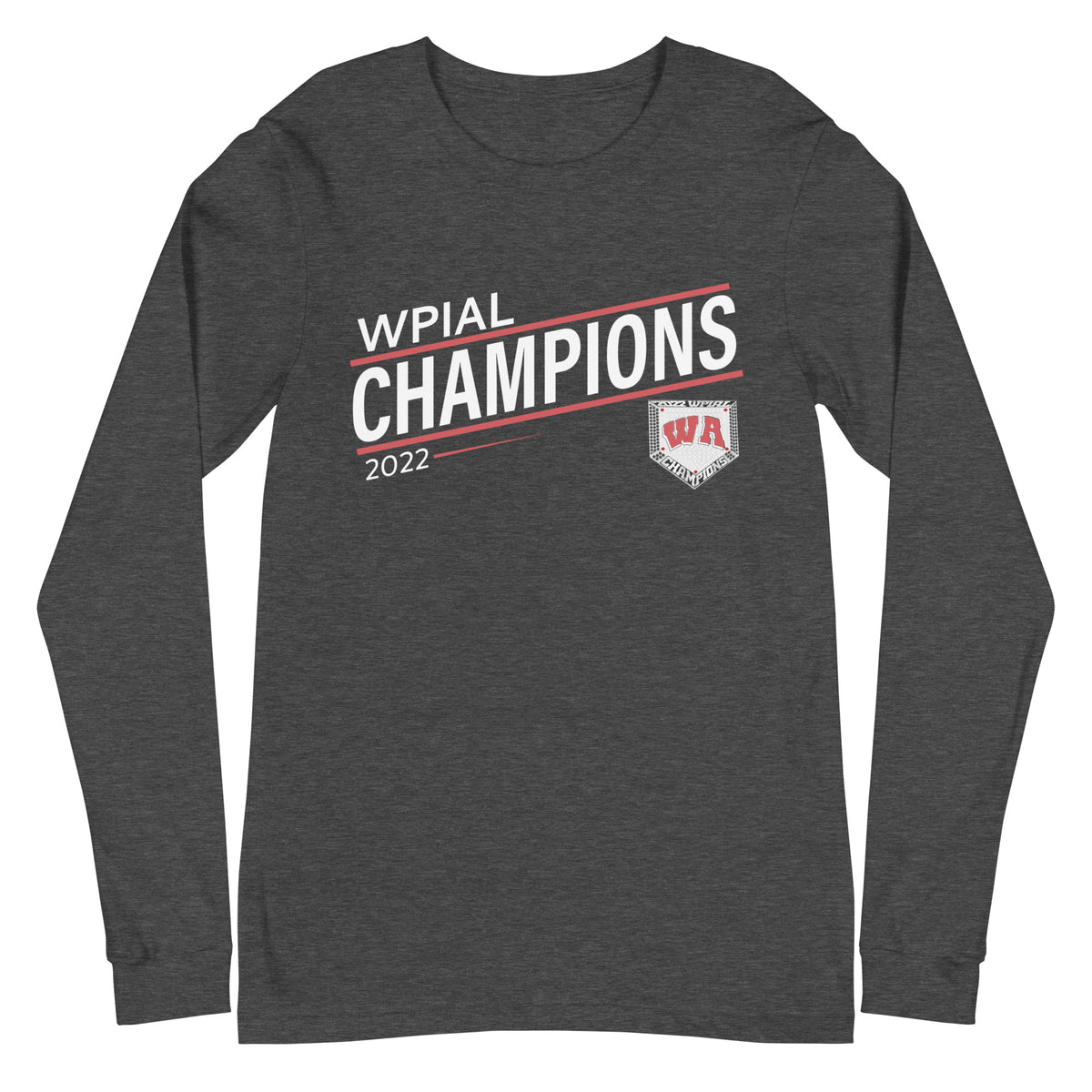 West Allegheny High School 2022 WPIAL Championship Ring Unisex Long Sleeve Tee