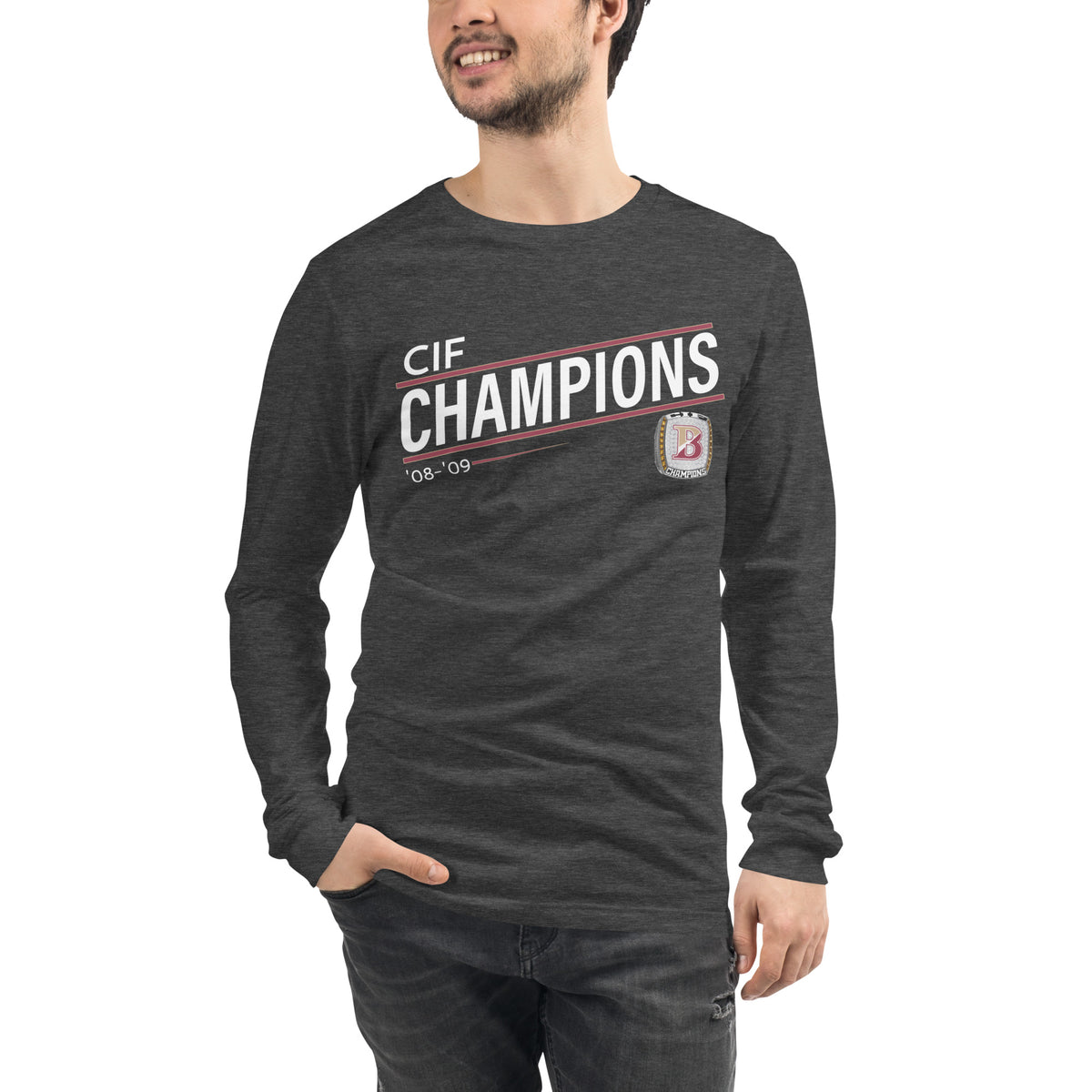 Jono Zissi ’08-’09 CIF Championship Ring Unisex Long Sleeve Tee