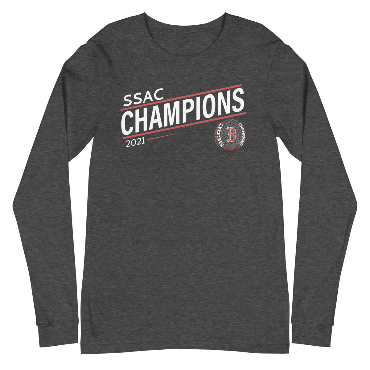 Blountstown High School 2021 SSAC Championship Ring Unisex Long Sleeve Tee