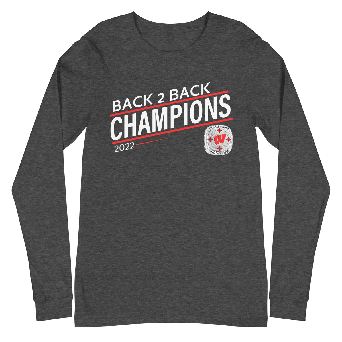 Wahama High School 2022 B2B Championship Ring Unisex Long Sleeve Tee