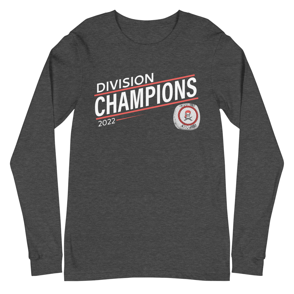 West Sounds Rebels 2022 Division Championship Ring Unisex Long Sleeve Tee