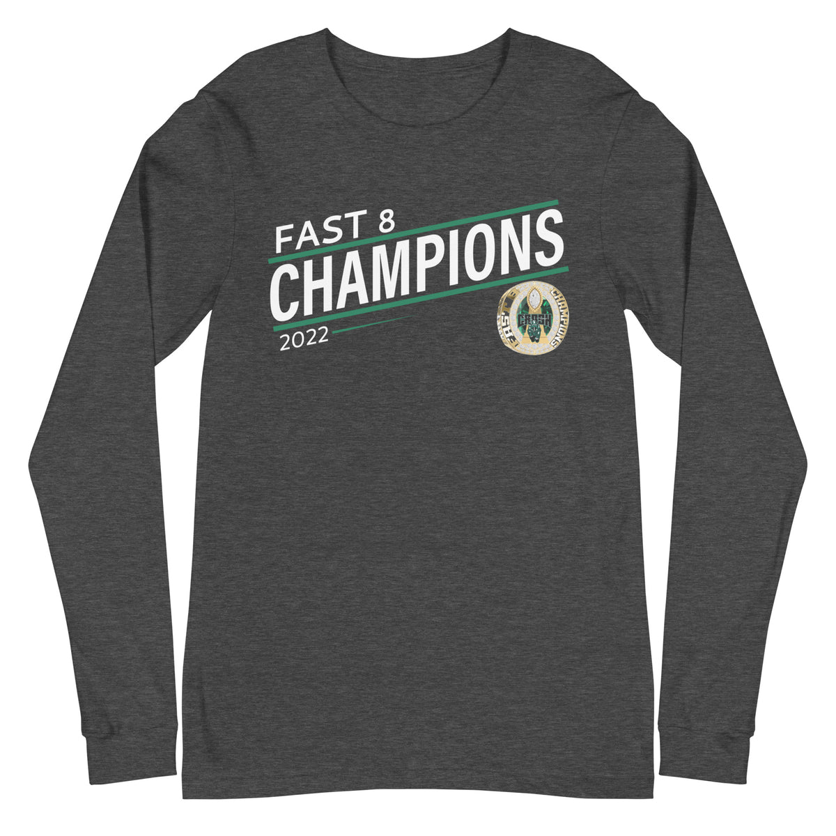 Collin County Crash Fast 8 Champions Unisex Long Sleeve Tee