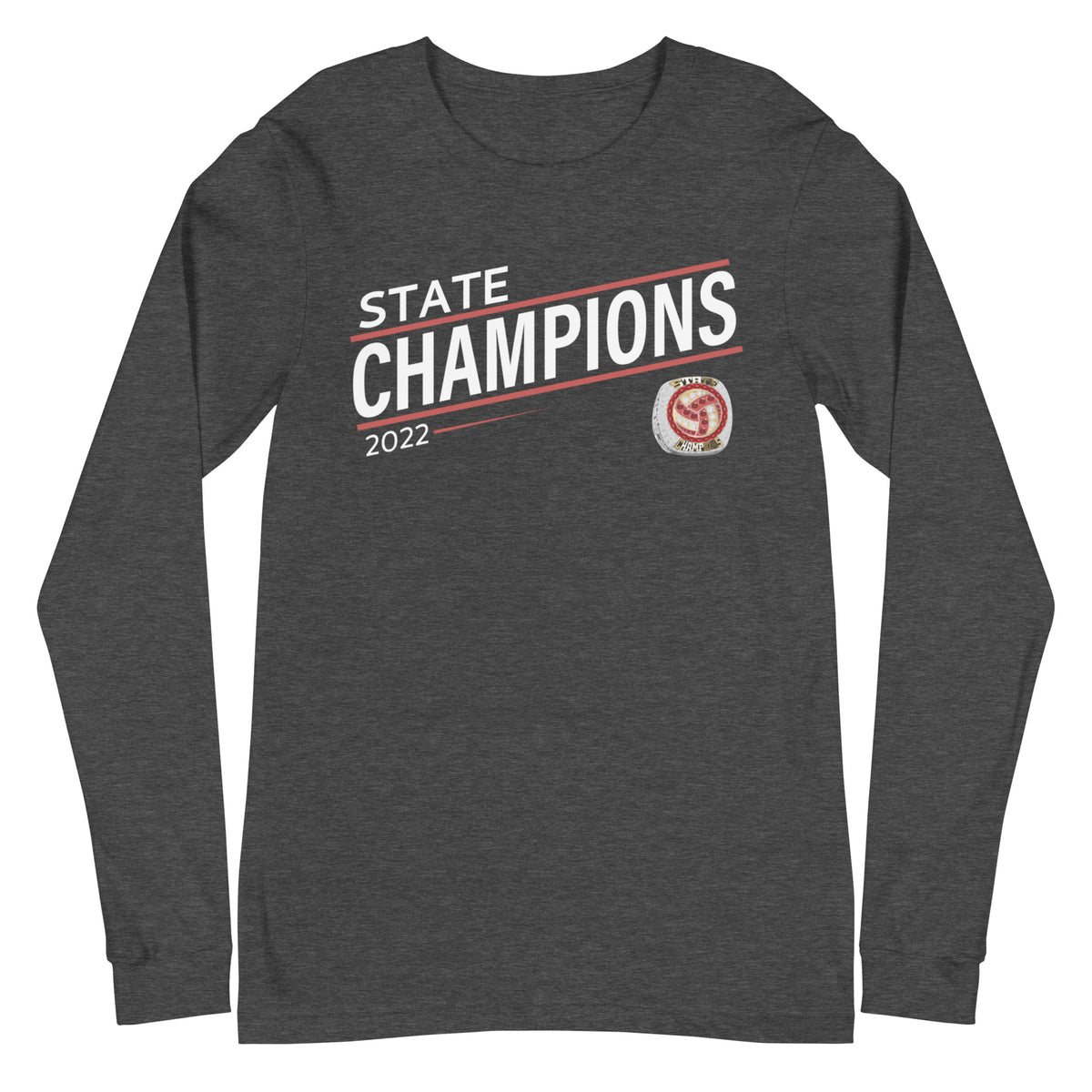 KONOS Academy Volleyball State Champions Unisex Long Sleeve Tee
