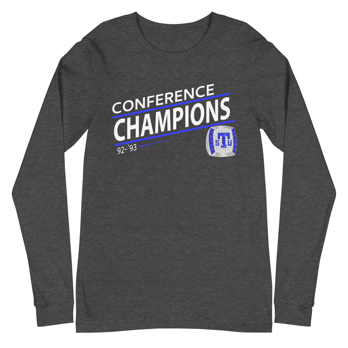 Tennessee State University ’92-’93 Conference Championship Ring Unisex Long Sleeve Tee
