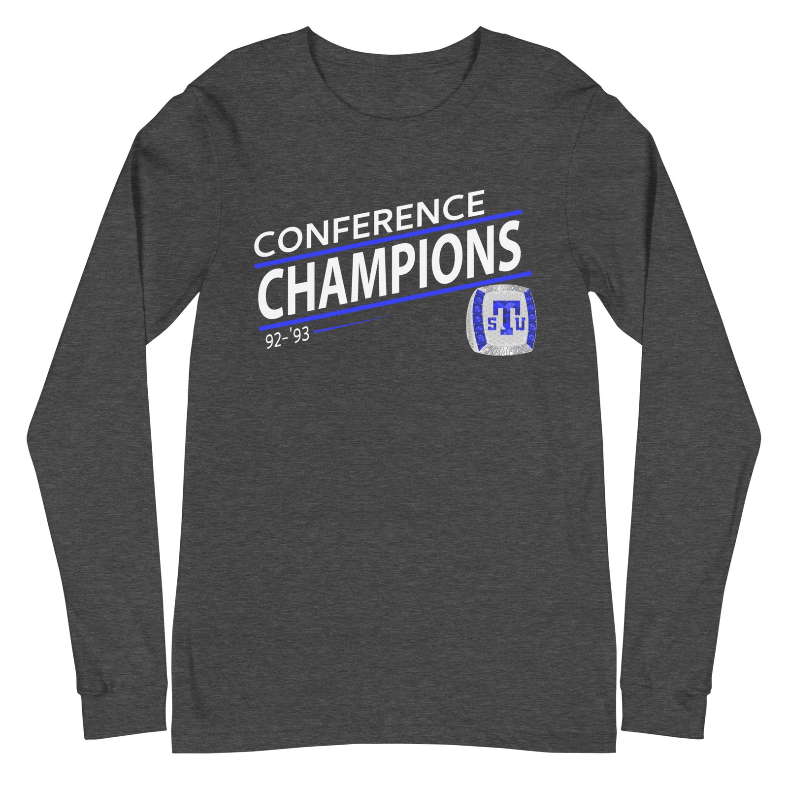 Tennessee State University ’92-’93 Conference Championship Ring Unisex Long Sleeve Tee