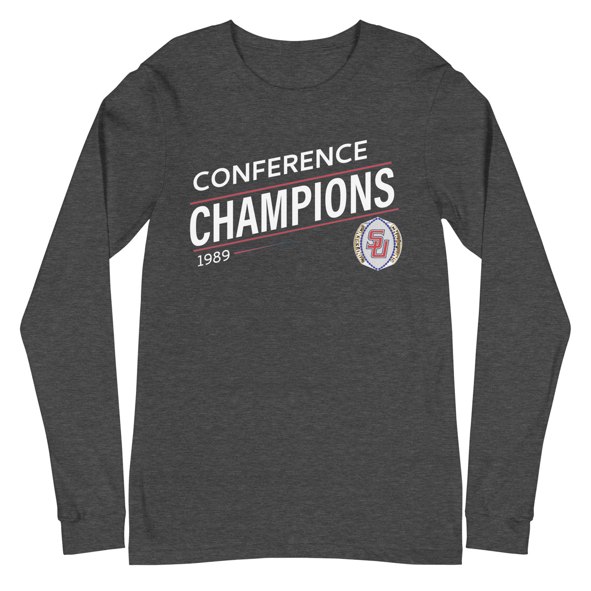 Rodney Stallings 1989 Conference Championship Ring Unisex Long Sleeve Tee
