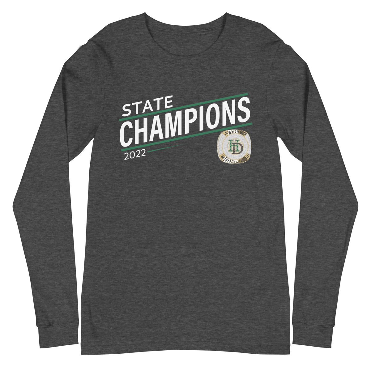 Howells-Dodge 2022 State Championship Ring Unisex Long Sleeve Tee