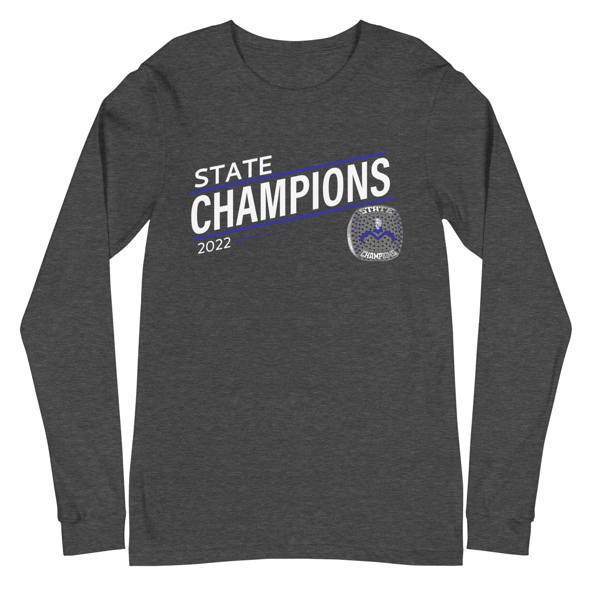 Moanaluau High School 2022 State Championship Ring Unisex Long Sleeve Tee