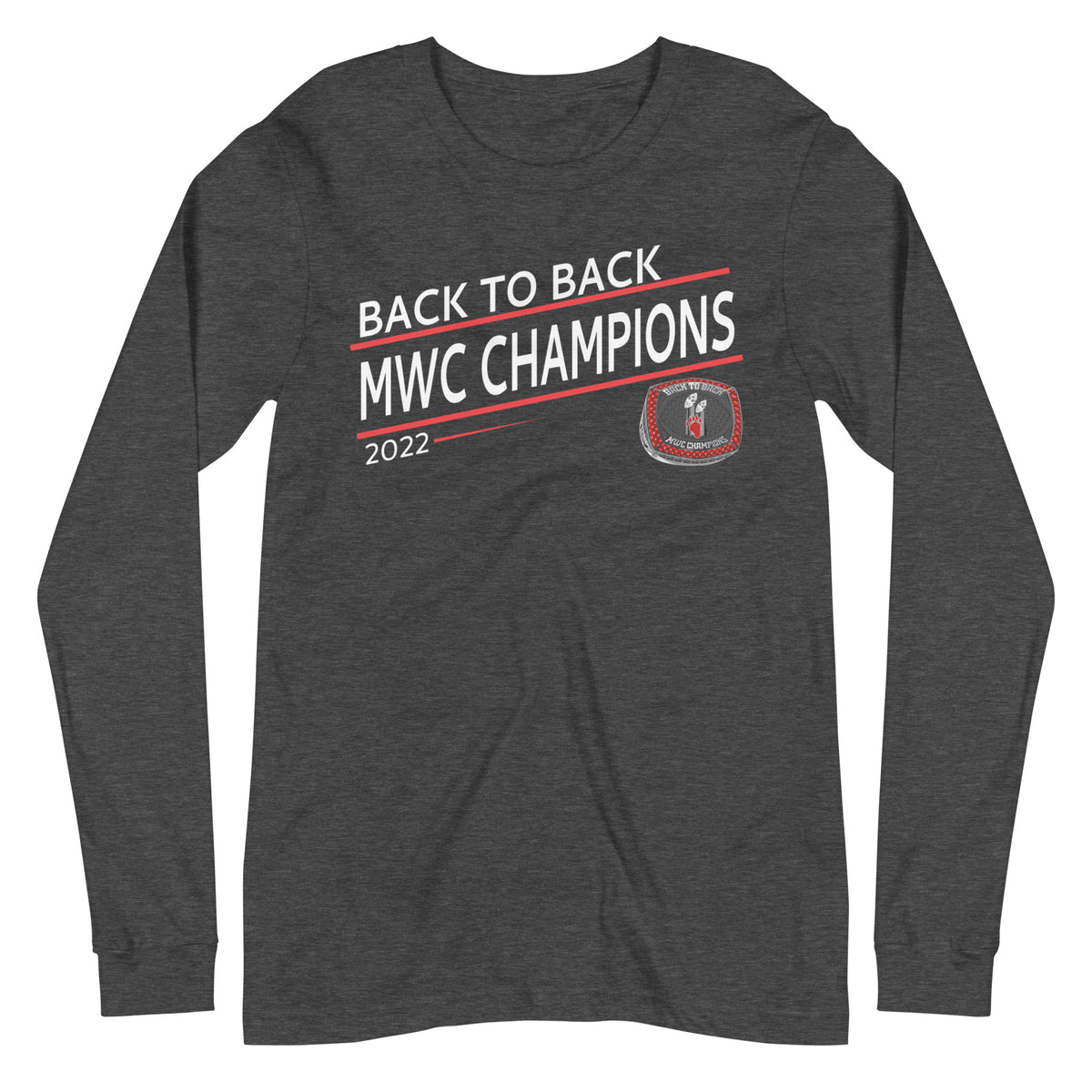 Lake Forest College MWC ChampionsUnisex Long Sleeve Tee