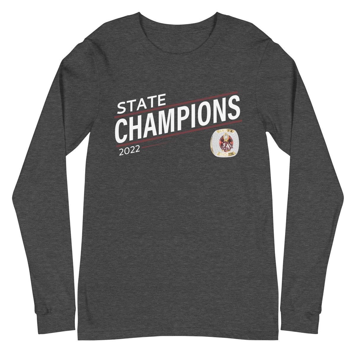 Star Valley High School 2022 State Championship Ring Unisex Long Sleeve Tee