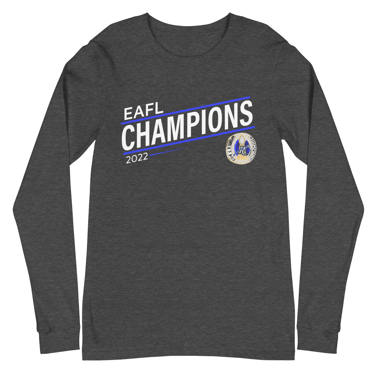 Bay Area Reapers 2022 EAFL Championship Ring Unisex Long Sleeve Tee