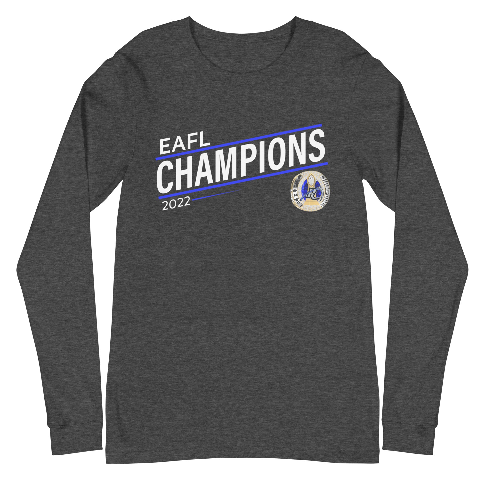 Bay Area Reapers 2022 EAFL Championship Ring Unisex Long Sleeve Tee