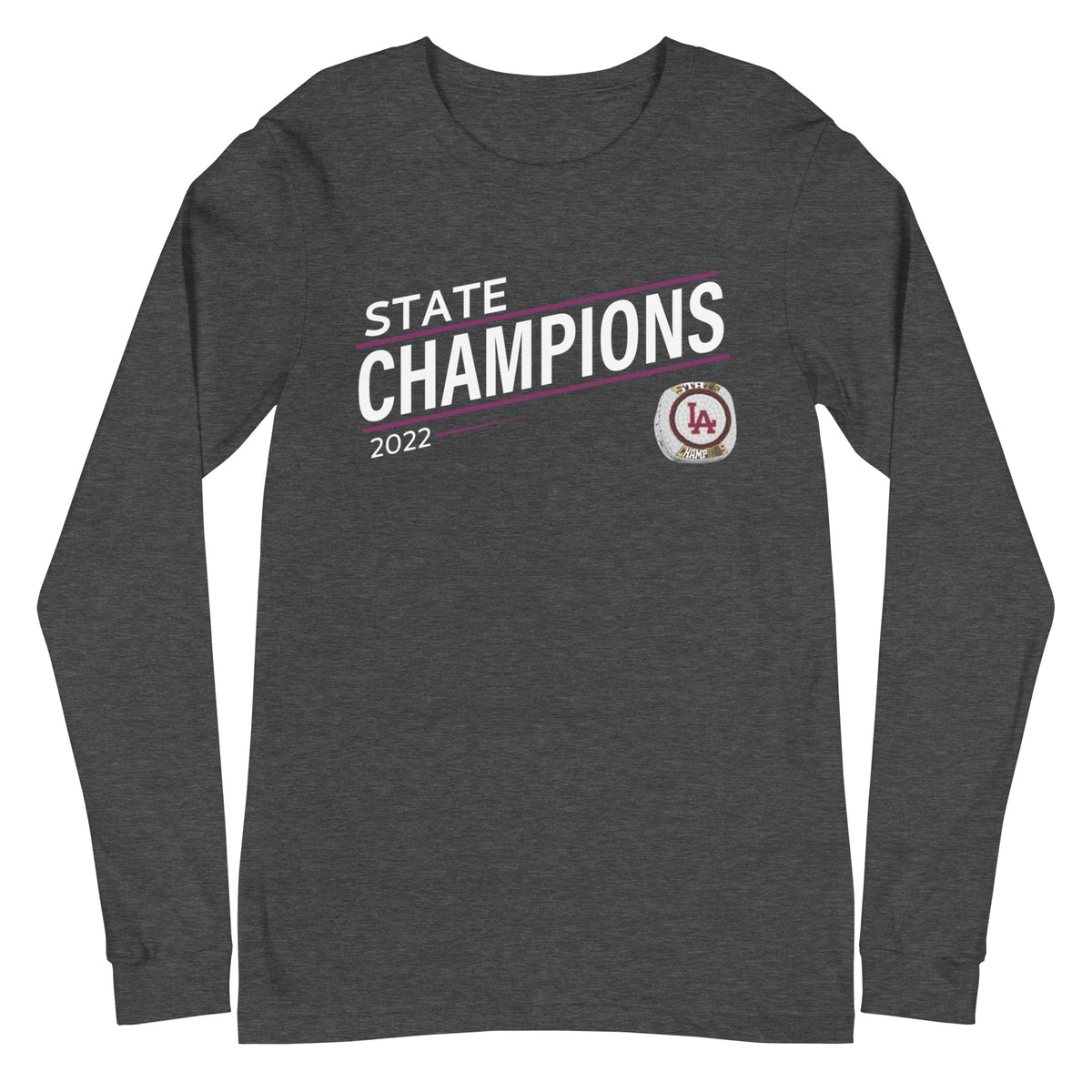 Loyola Academy State Champions Unisex Long Sleeve Tee