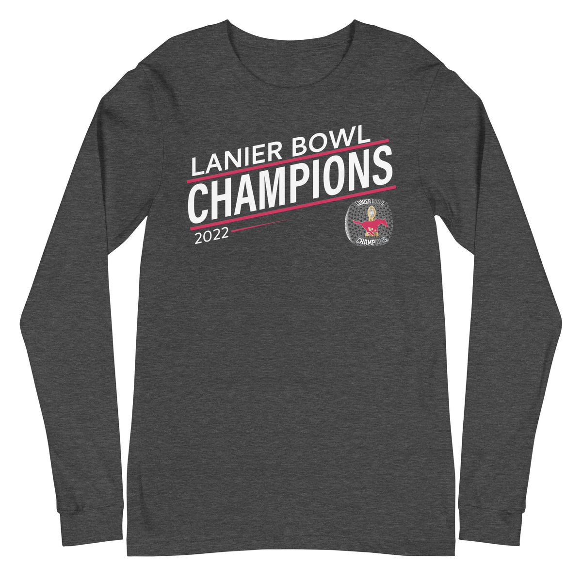 Tumminia Youth Football Lanier Bowl Champions Unisex Long Sleeve Tee