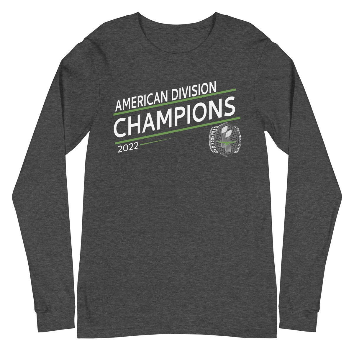 Feather River Community College 2022 American DIV Championship Ring Unisex Long Sleeve Tee
