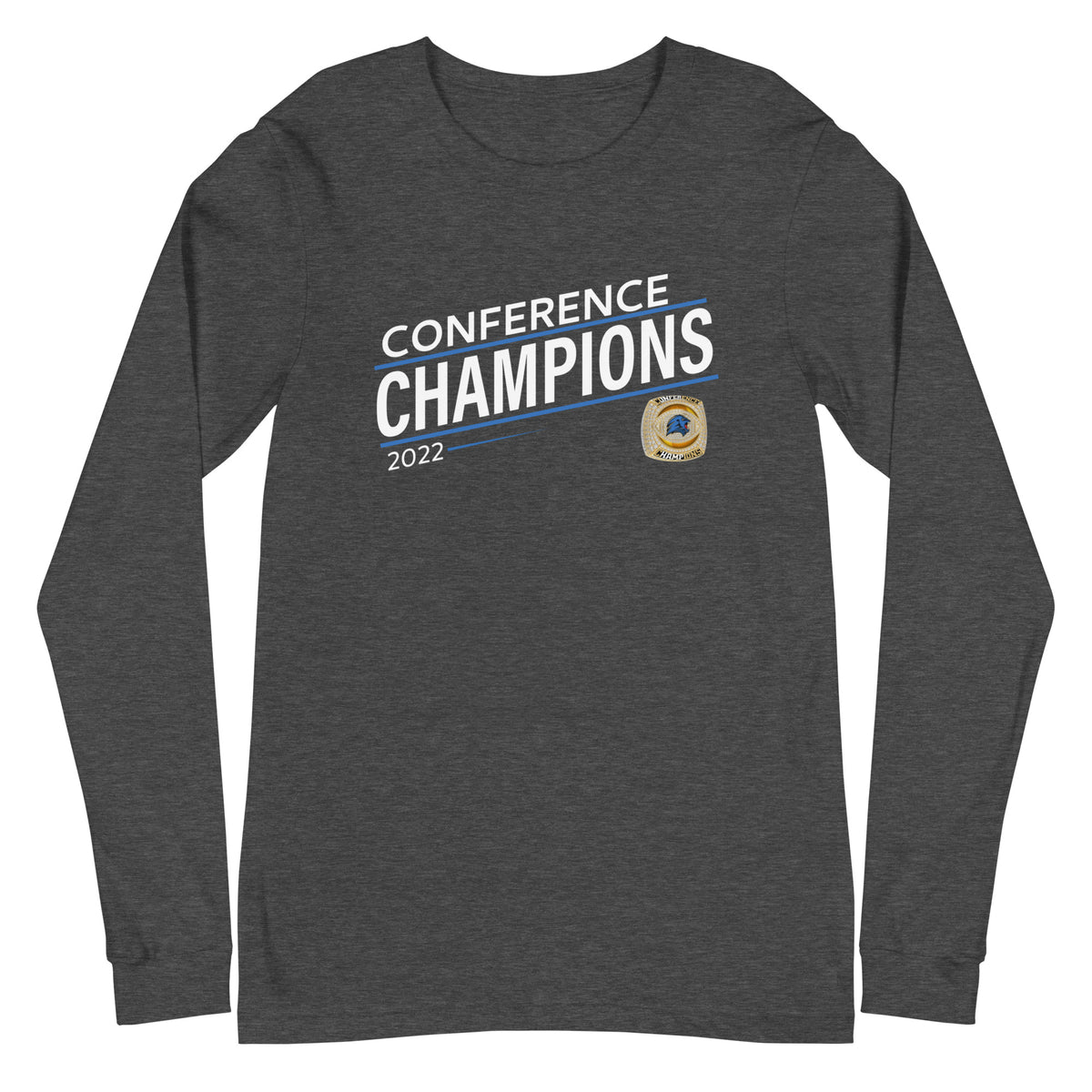 Prince Williams Monarchs 2022 Conference Championship Ring Unisex Long Sleeve Tee