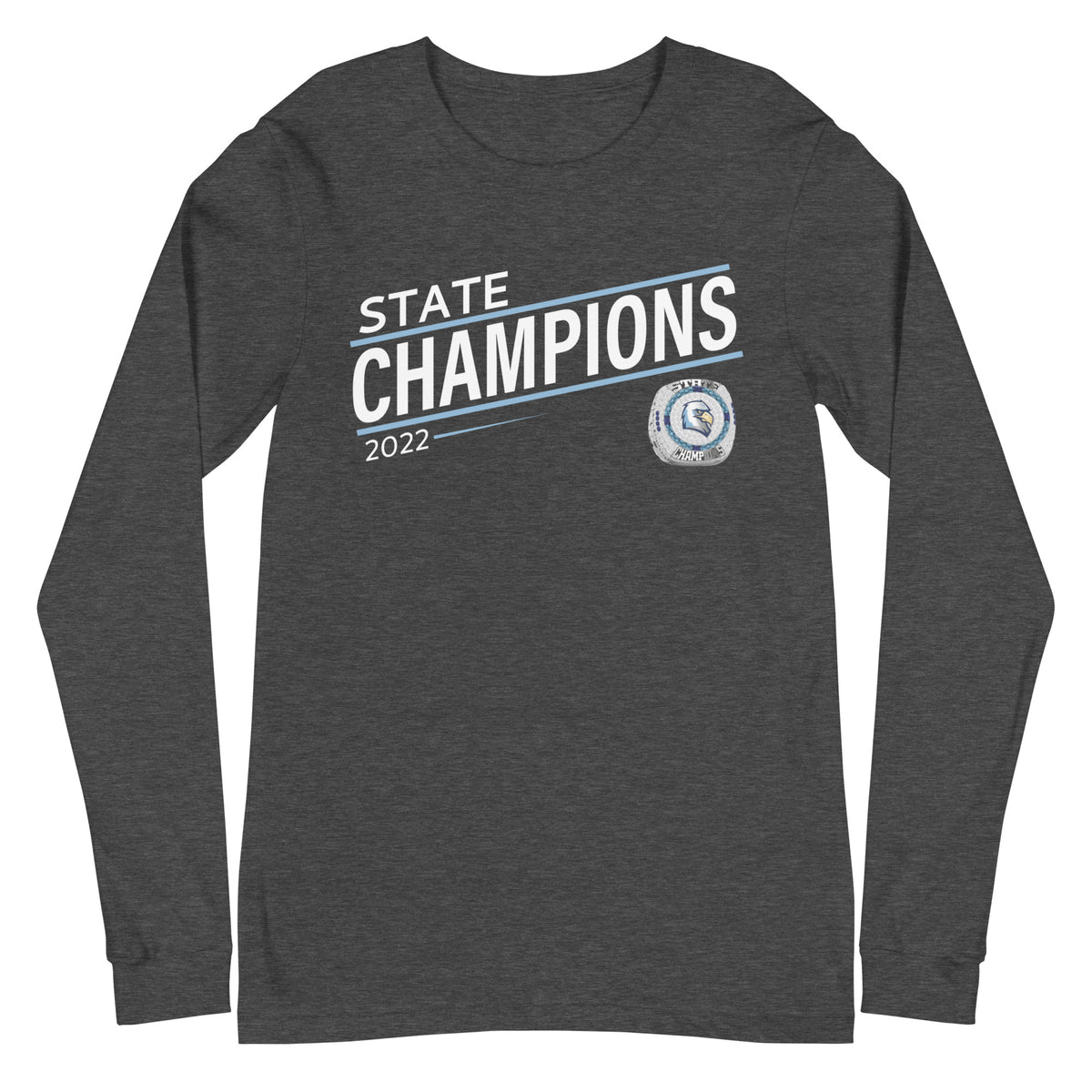 Valor Christian High School 2022 State Championship Ring  Unisex Long Sleeve Tee