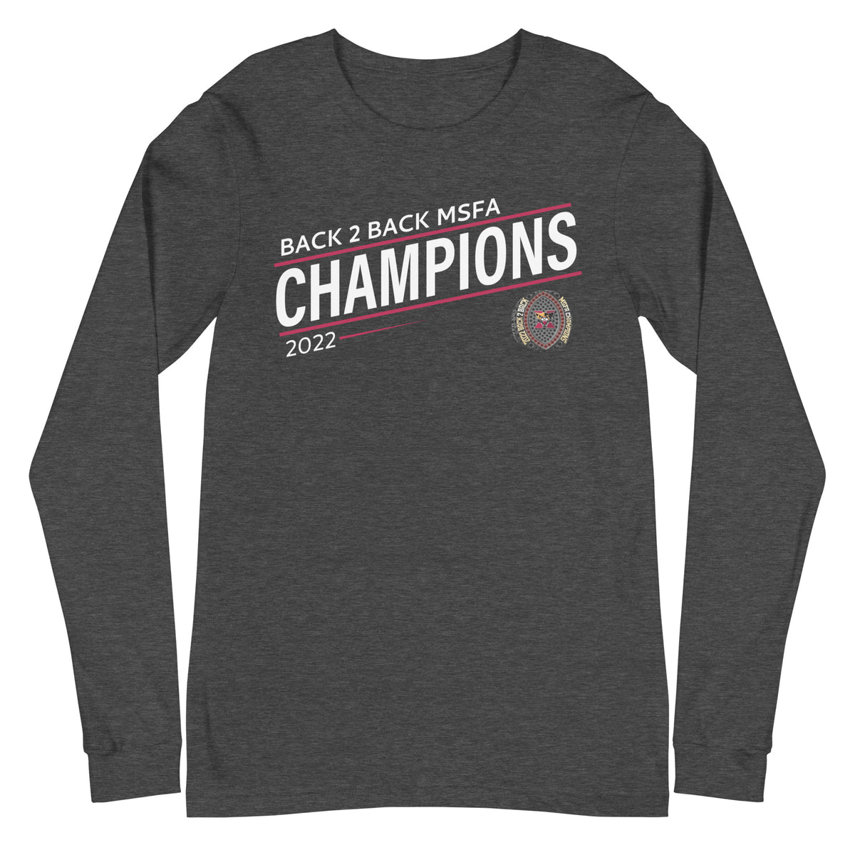 Saint Xavier University 2022 MSFA Championship Ring Unisex Long Sleeve Tee