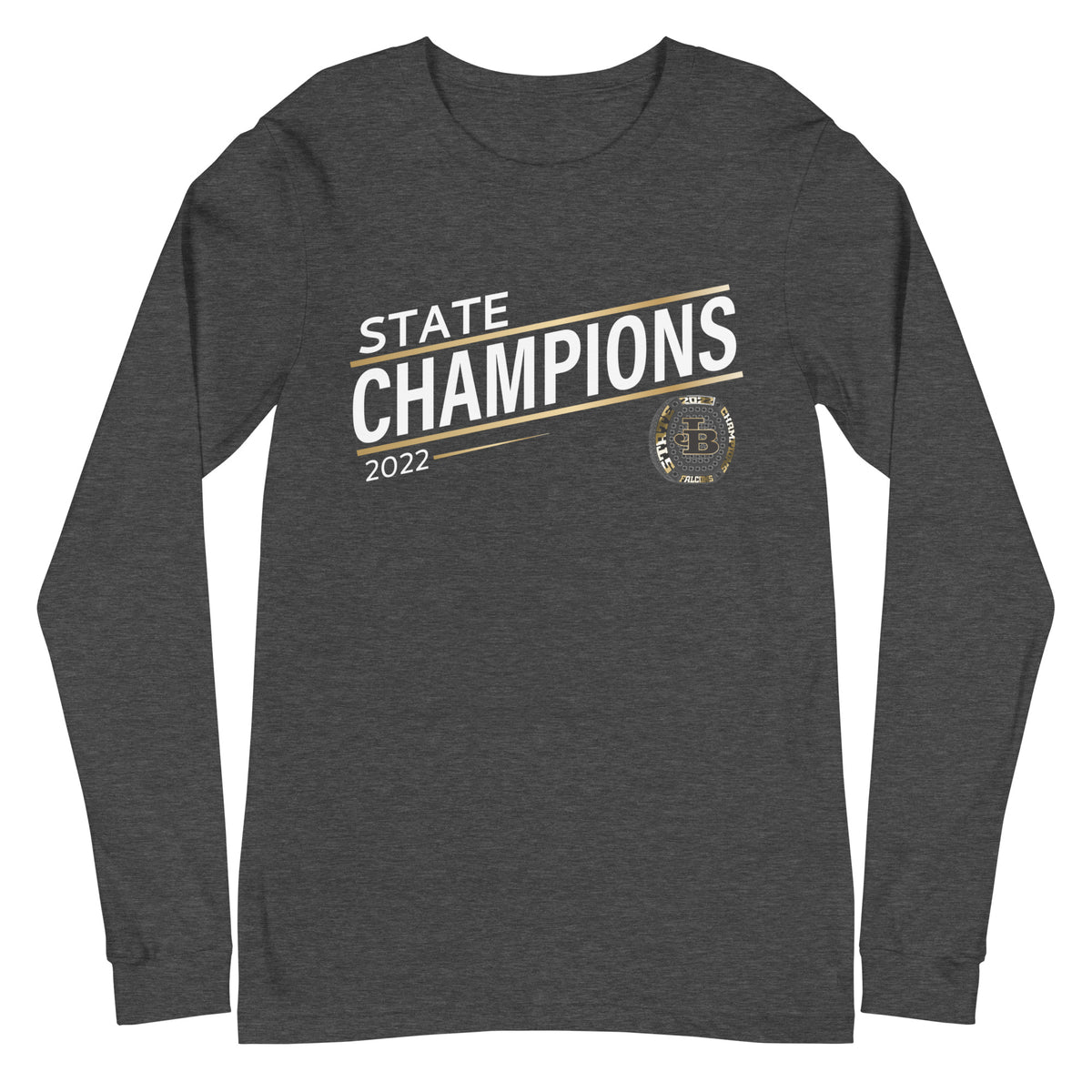 Joel Barlow High School 2022 State Championship Ring Unisex Long Sleeve Tee