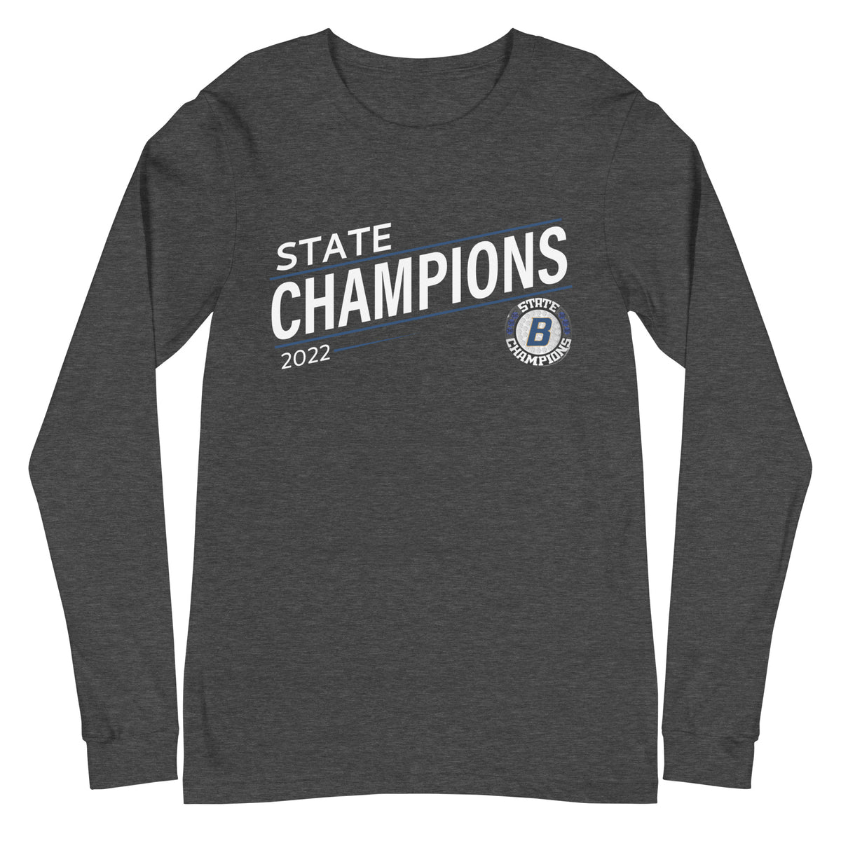 Buckhorn High School 2022 State Championship Ring Unisex Long Sleeve Tee
