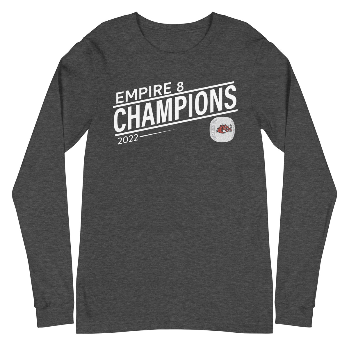 State University of New York at Cortland 2022 State Championship Ring Unisex Long Sleeve Tee