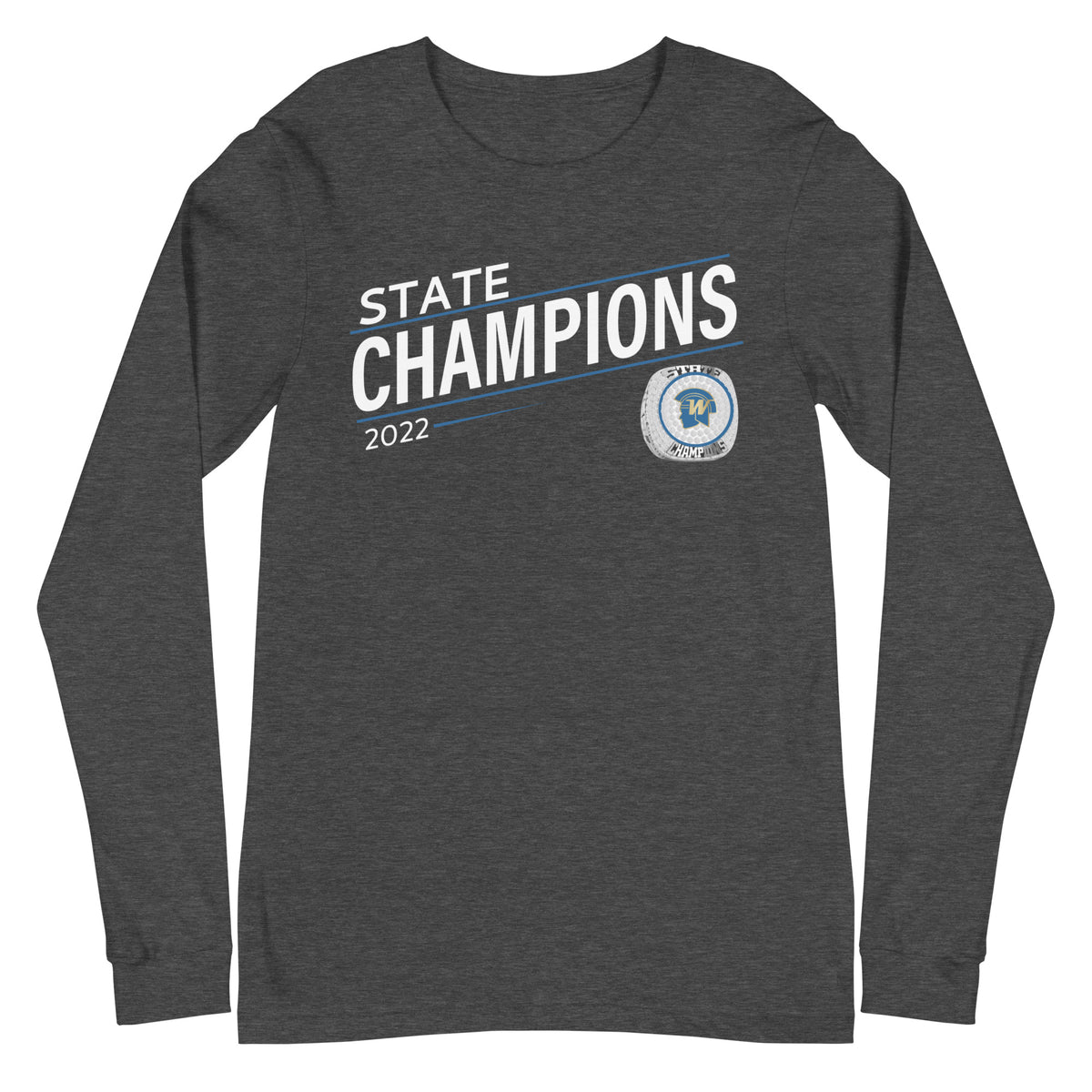 Wayzata High School 2022 State Championship Ring Unisex Long Sleeve Tee