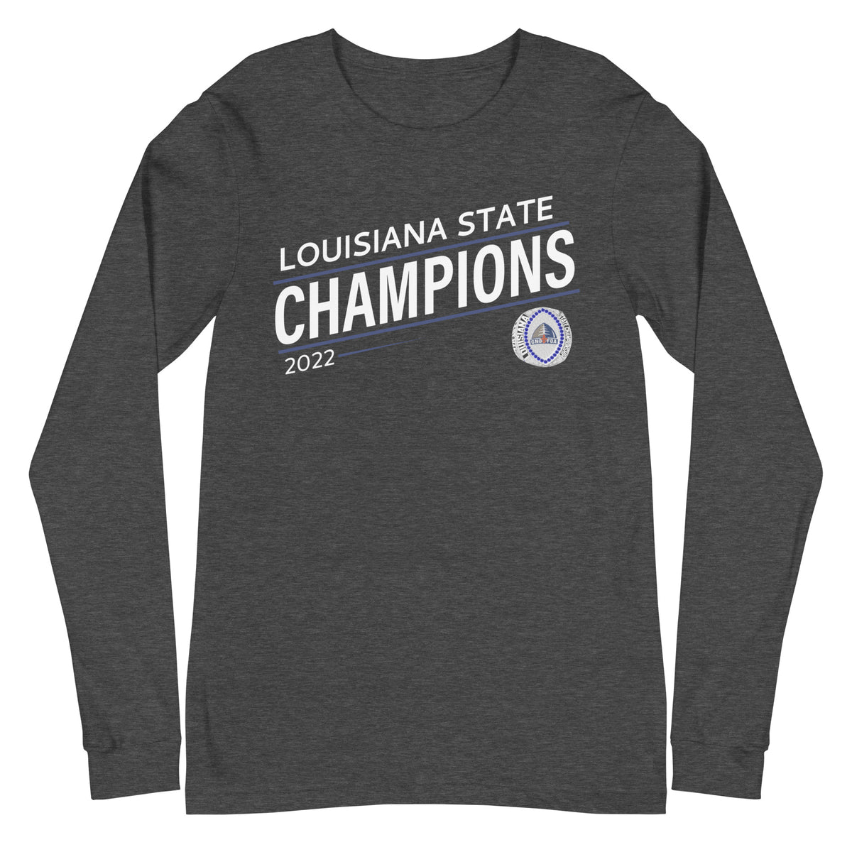 Customer Care 2022 State Championship Ring Unisex Long Sleeve Tee
