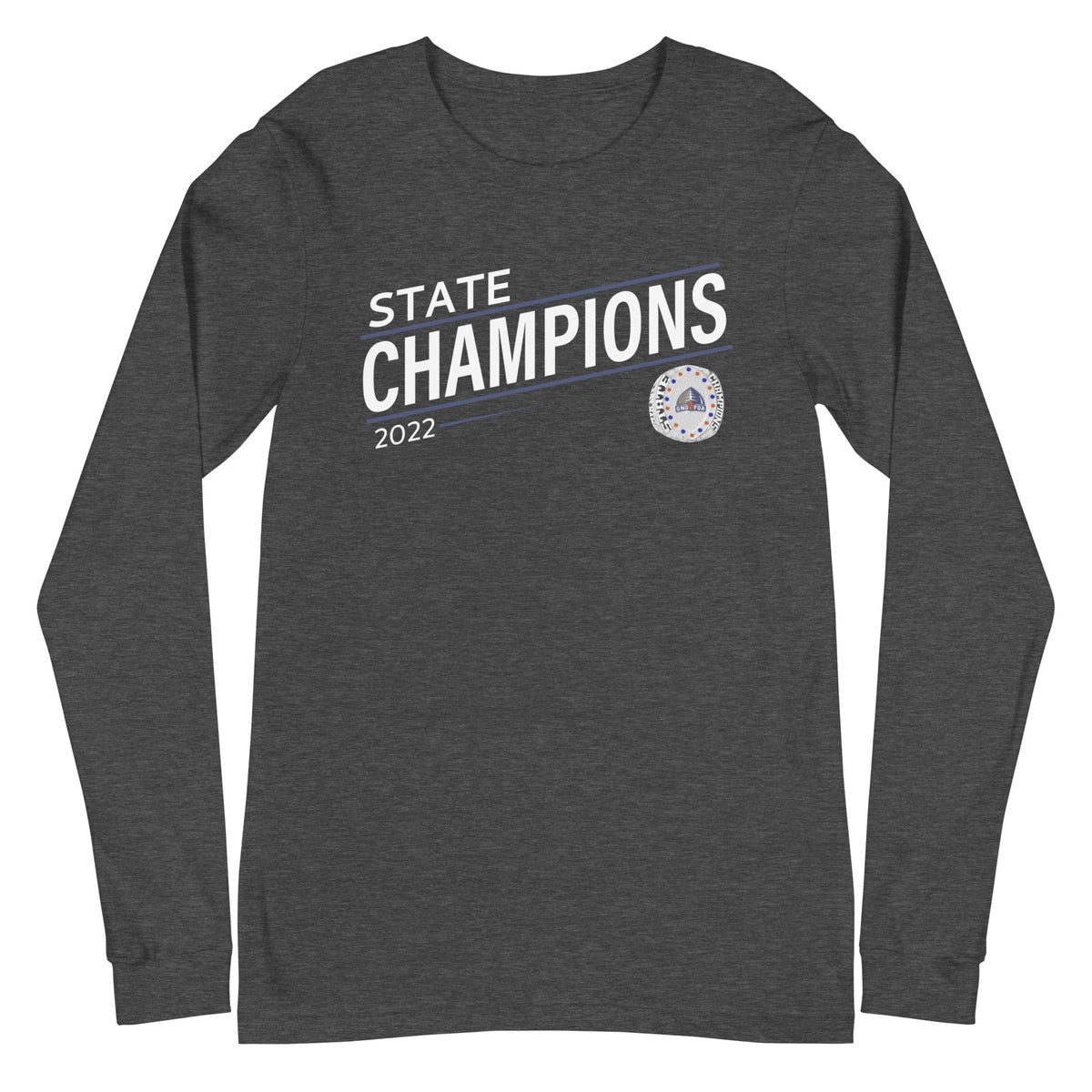 Greater New Orleans Officials 2022 State Championship Ring Unisex Long Sleeve Tee