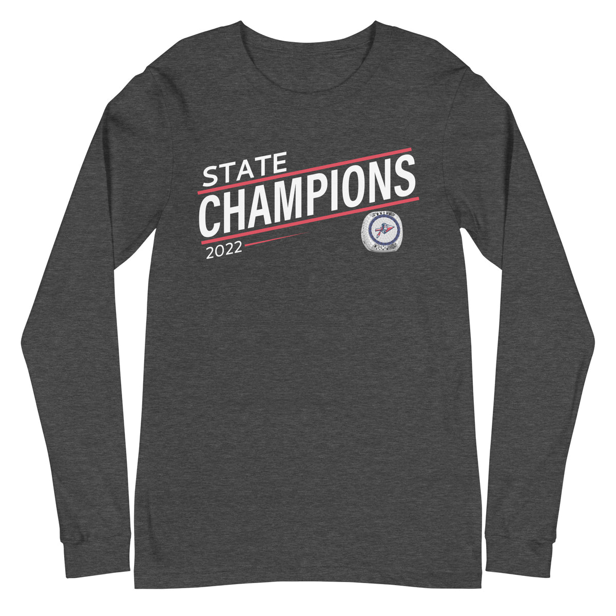 South Jones High School Band 2022 State Championship Ring Unisex Long Sleeve Tee