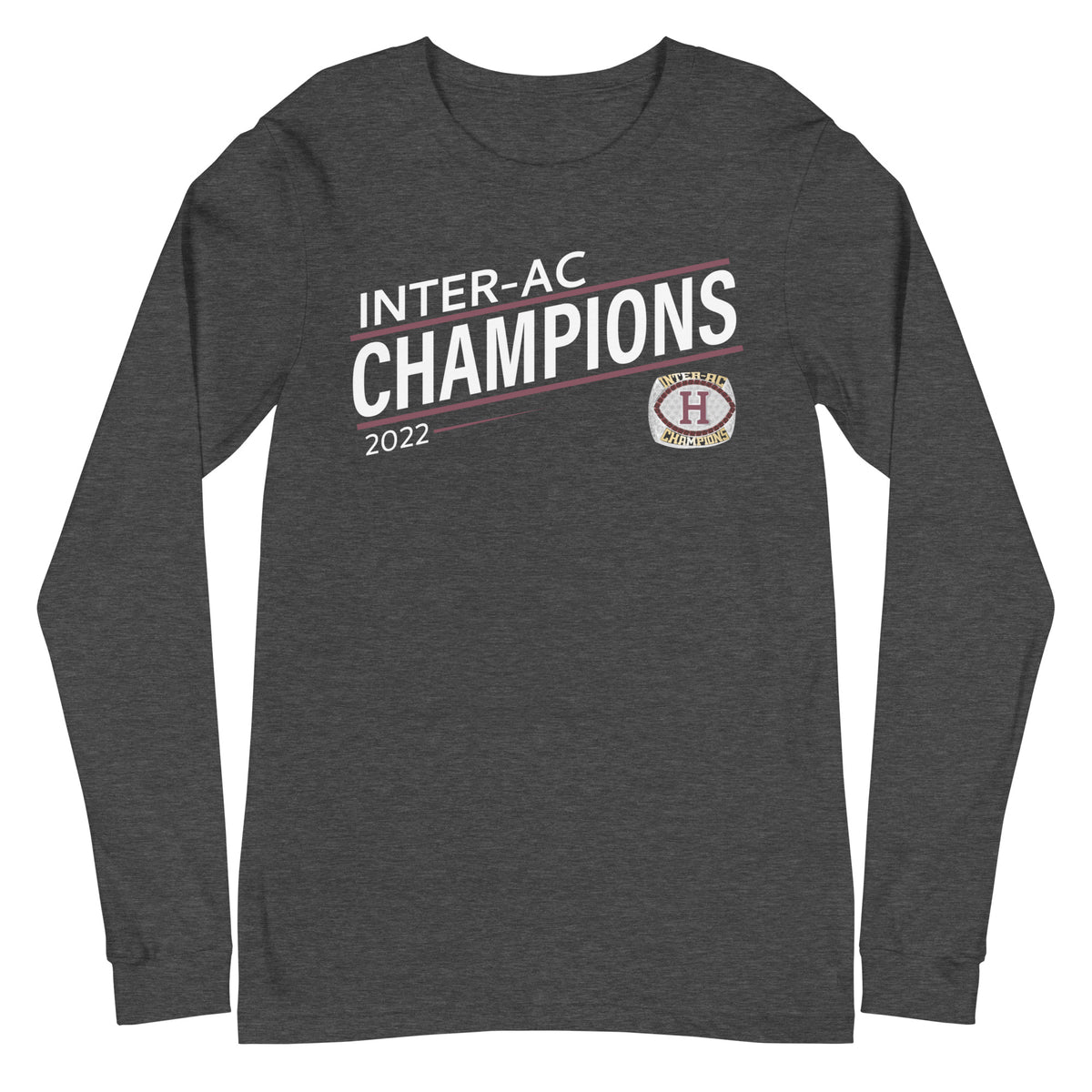 Haverford Football 2022 State Championship Ring Unisex Long Sleeve Tee