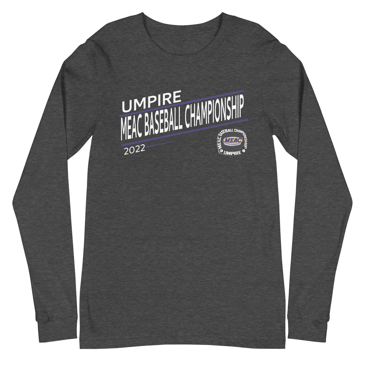 Mid-Eastern Athletic Conference Umpires 2022 State Championship Ring Unisex Long Sleeve Tee