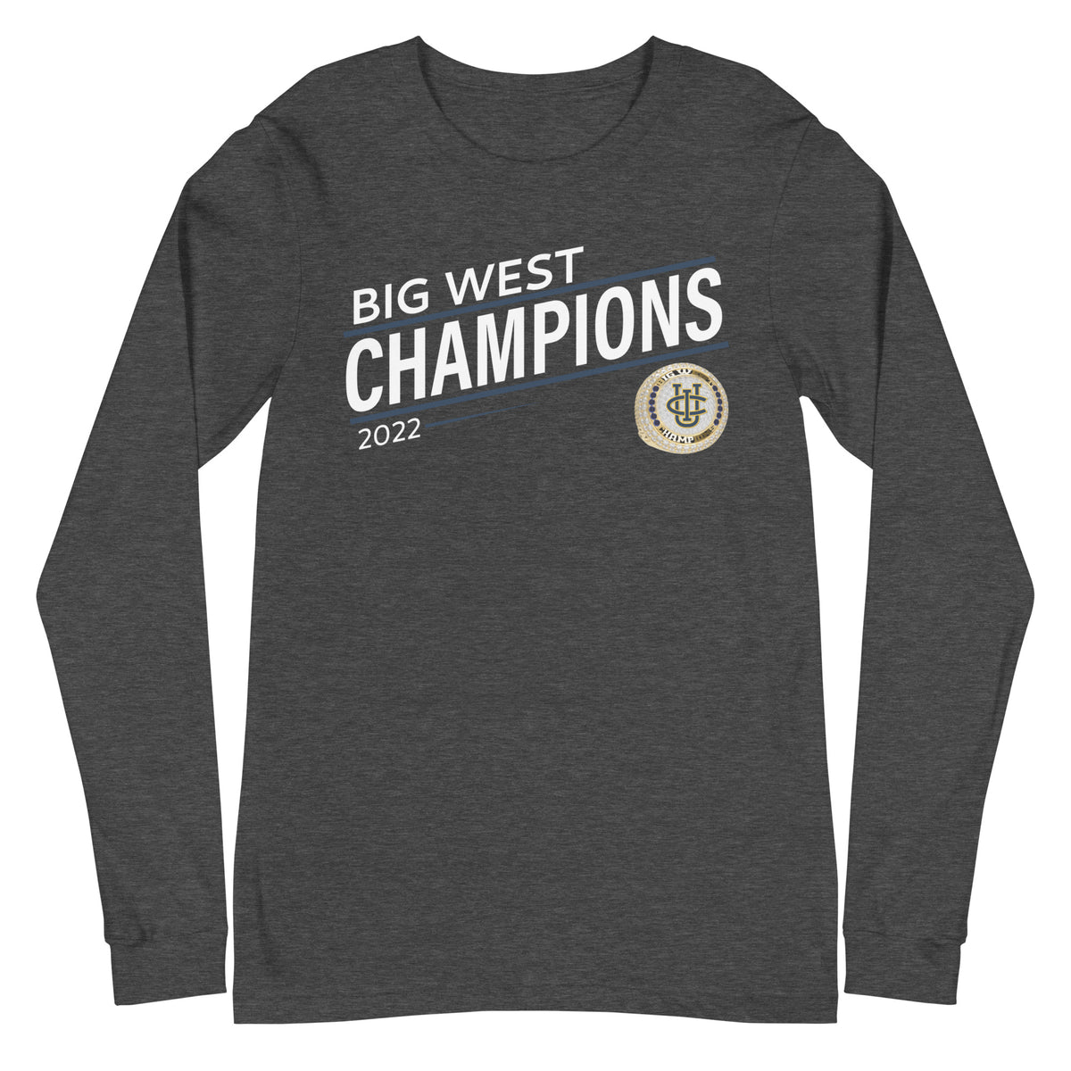 University of California at Irvine Soccer 2011 State Championship Ring Unisex Long Sleeve Tee