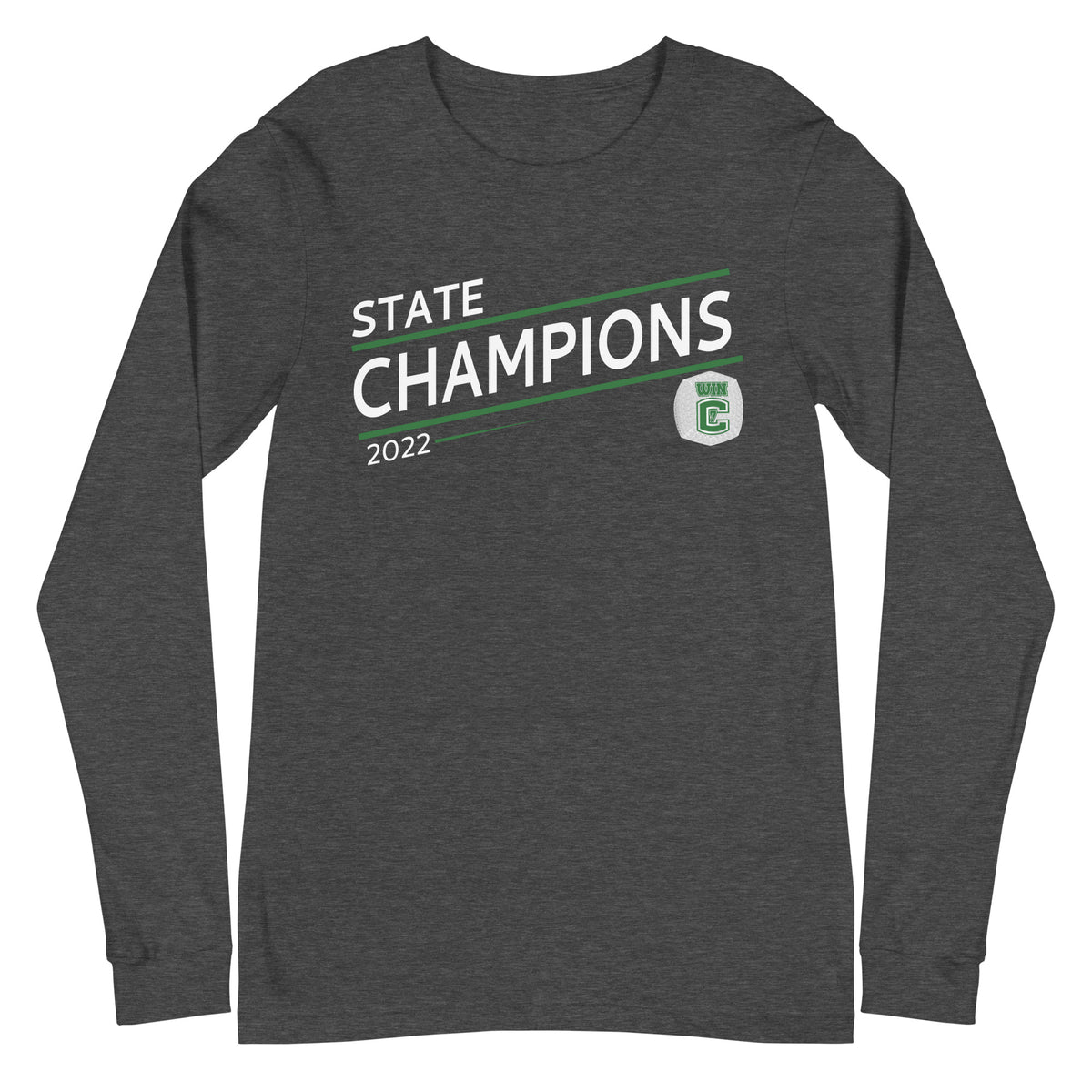 Cathedral Catholic School Cross Country 2022 State Championship Ring Unisex Long Sleeve Tee