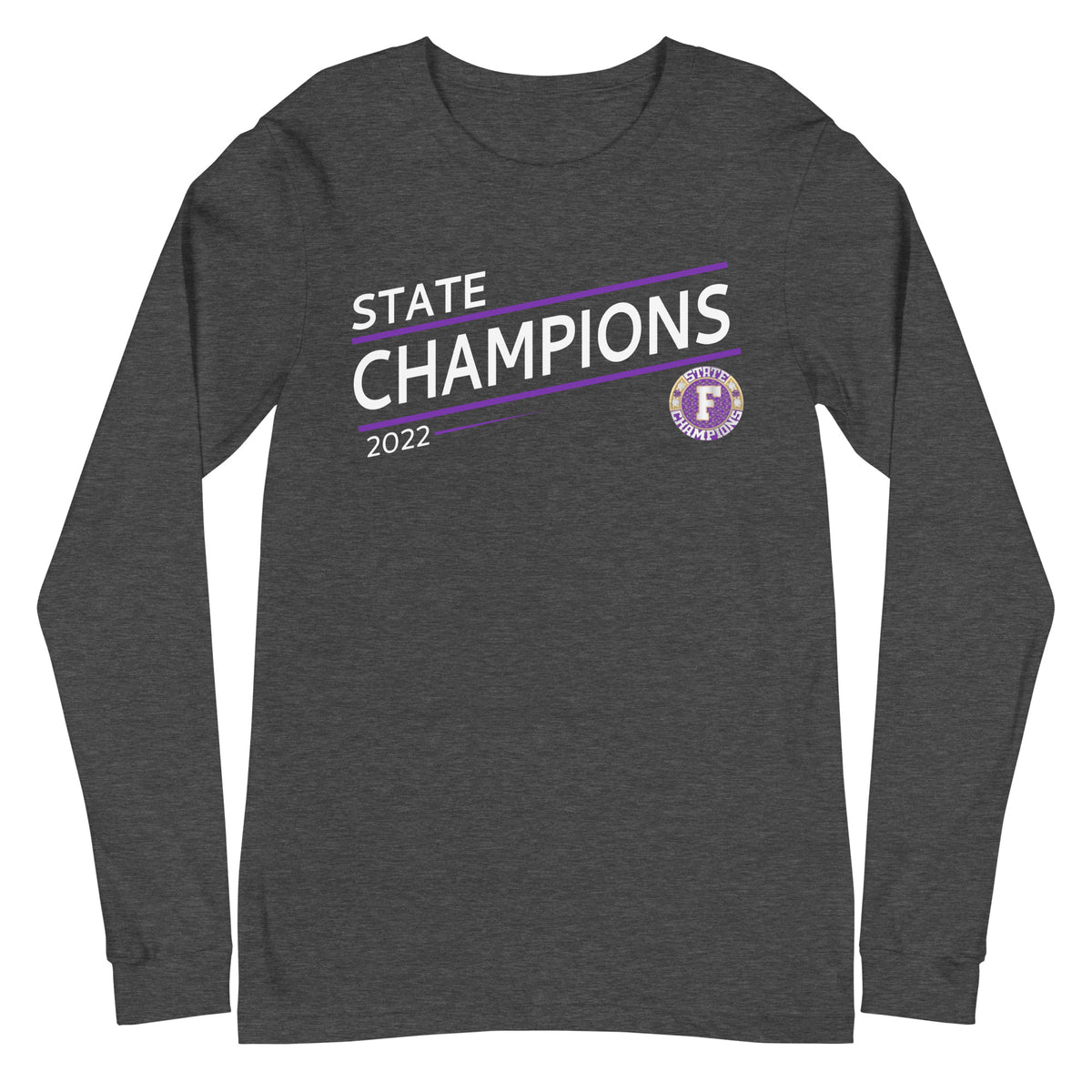 Fouke High School Band 2022 State Championship Ring Unisex Long Sleeve Tee