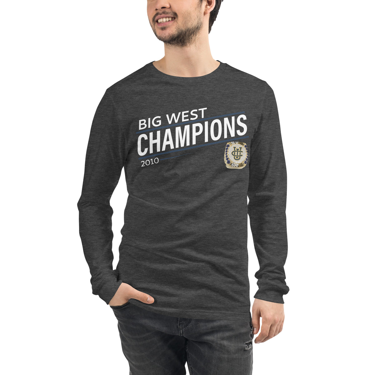 University of California at Irvine 2010 Soccer Championship Unisex Long Sleeve Tee