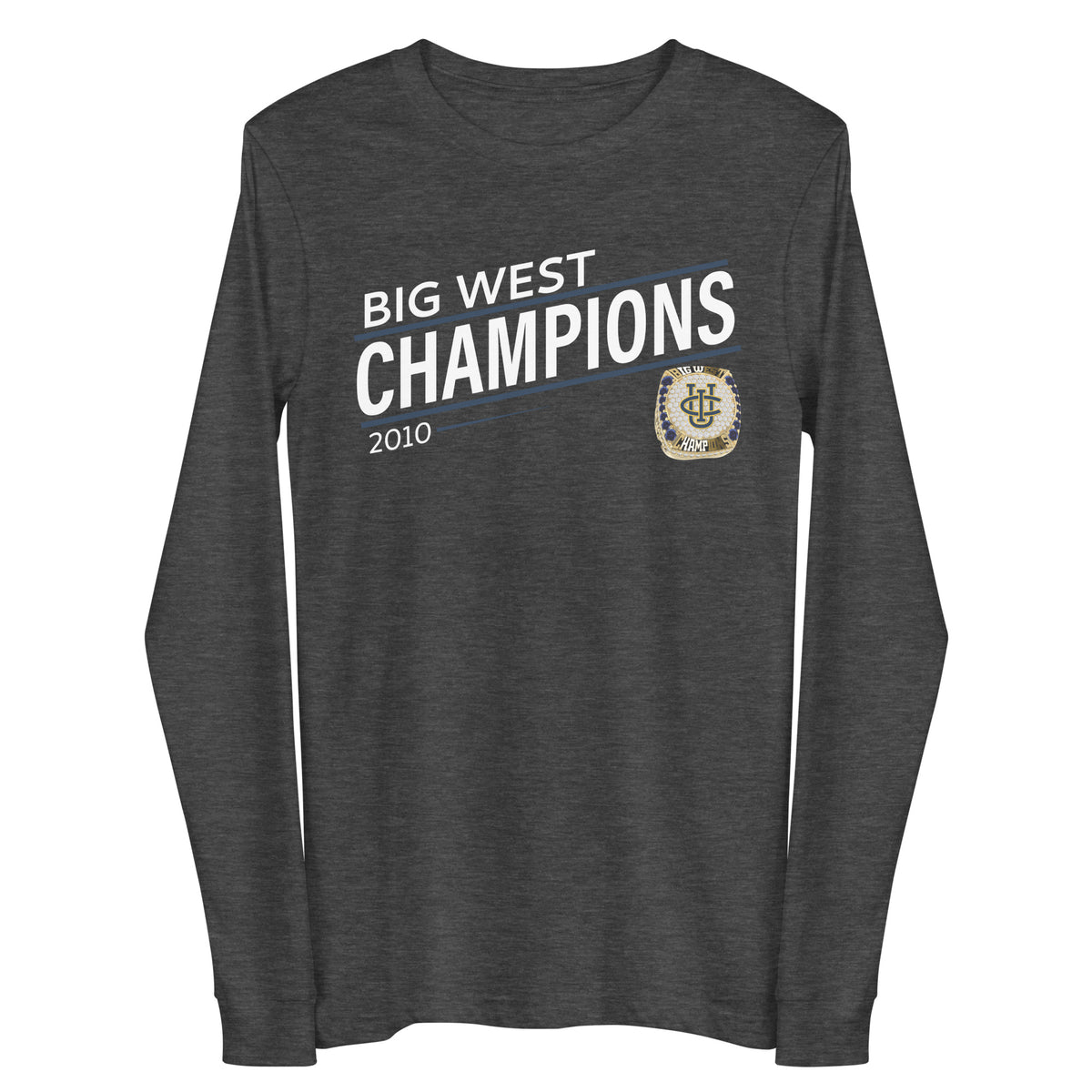 University of California at Irvine 2010 Soccer Championship Unisex Long Sleeve Tee
