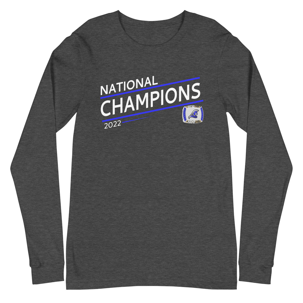 Trinity International University Volleyball 2022 State Championship Ring Unisex Long Sleeve Tee