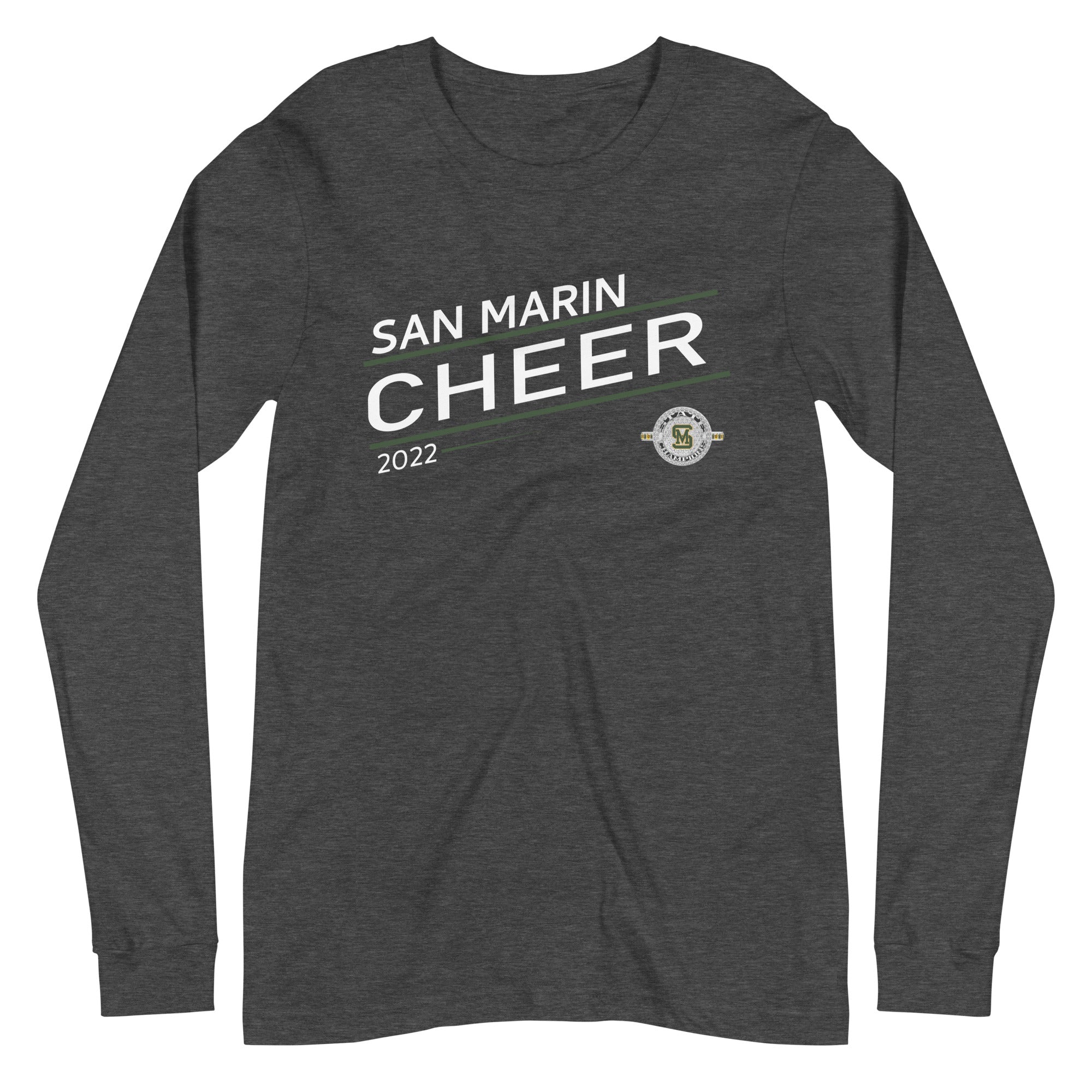 50897 - San Marin High School - Cheer 2023 Unisex Long Sleeve Tee