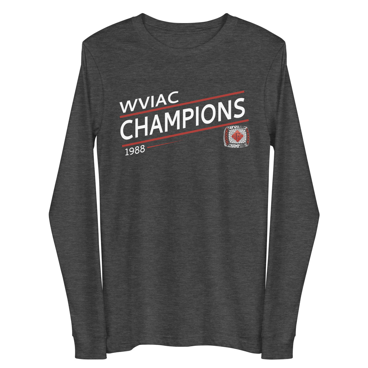 Gordon Moon Fairmont State 1988 Championship Unisex Long Sleeve Tee