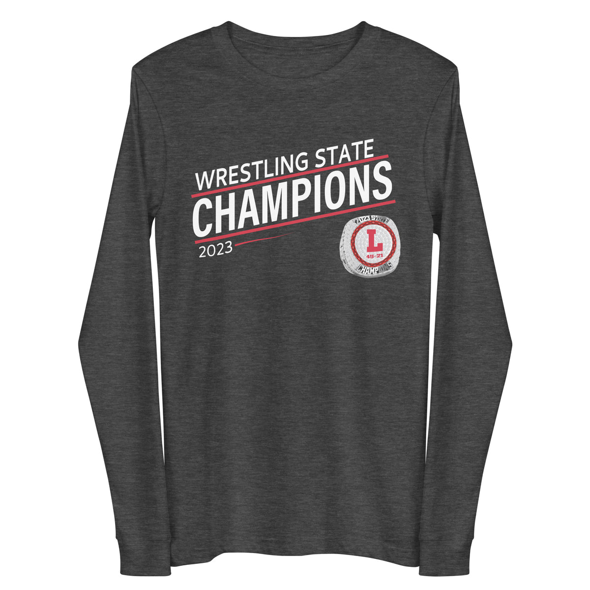 Linganore High School Wrestling 2023 Unisex Long Sleeve Tee