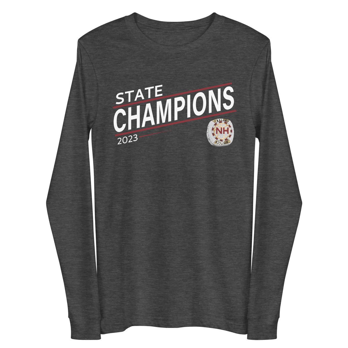 New Heights Charter School Basketball -Men's 2023 Unisex Long Sleeve Tee