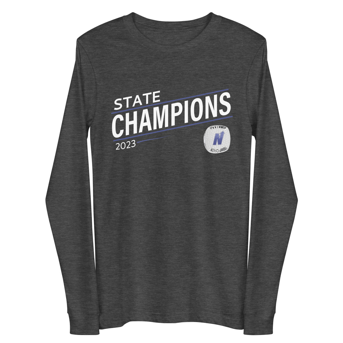 Edmond North High School Swimming &amp; Diving 2023 Unisex Long Sleeve Tee